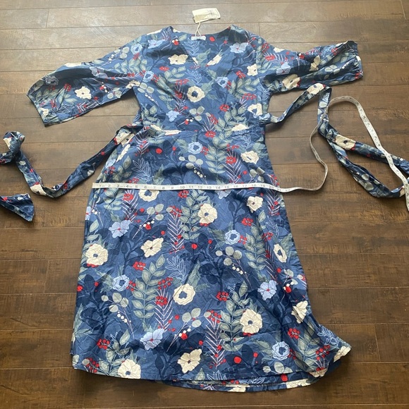 Karma East Ella Wrap dress in Gardenia - Picture 7 of 15